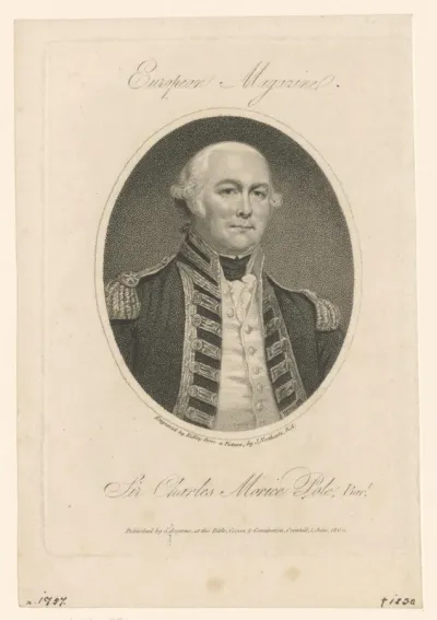 Portret van Charles Morice Pole