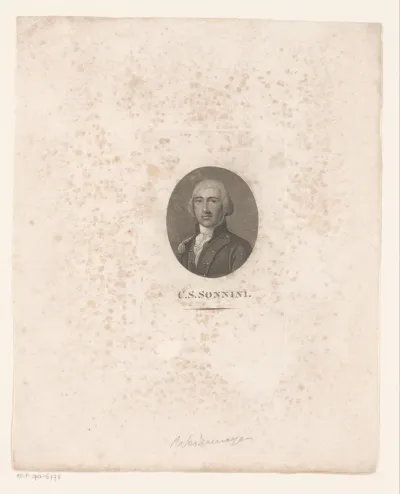 Portret van Charles-Nicolas-Sigisbert Sonnini de Manoncourt