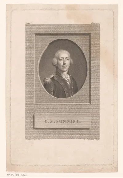 Portret van Charles-Nicolas-Sigisbert Sonnini de Manoncourt