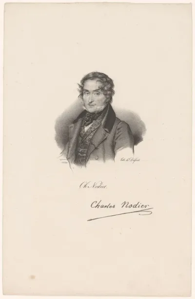 Portret van Charles Nodier