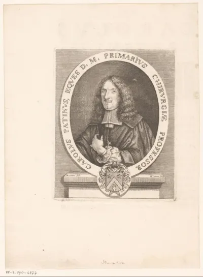Portret van Charles Patin