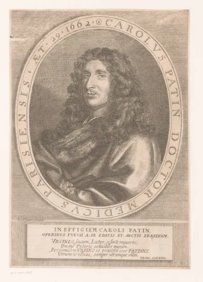 Portret van Charles Patin