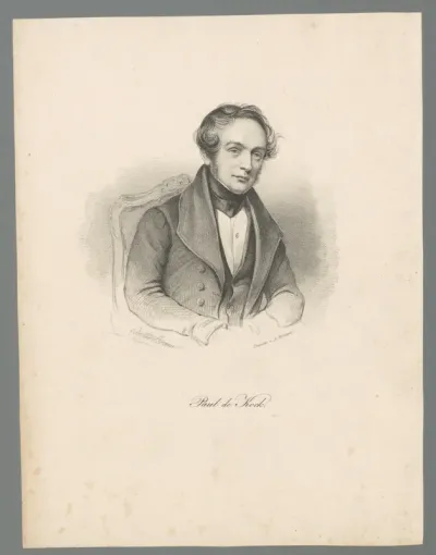 Portret van Charles Paul de Kock