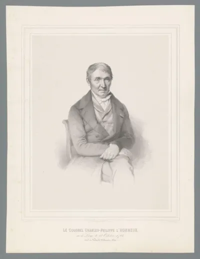Portret van Charles-Philippe l'Honneux