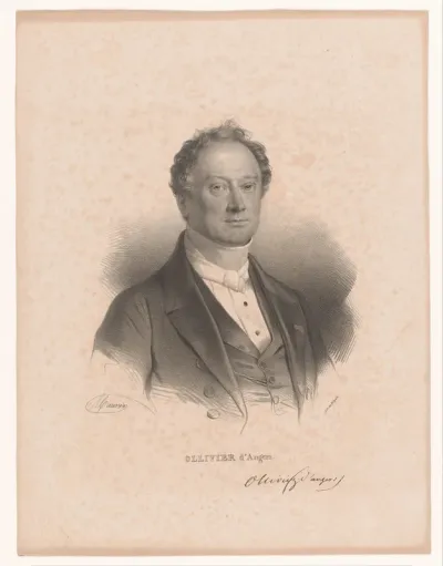 Portret van Charles-Prosper Ollivier d'Angers