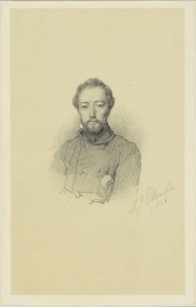 Portret van Charles Rochussen