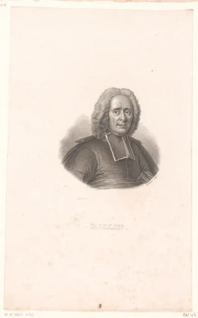 Portret van Charles Rollin