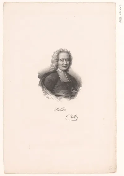 Portret van Charles Rollin