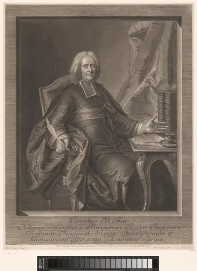 Portret van Charles Rollin