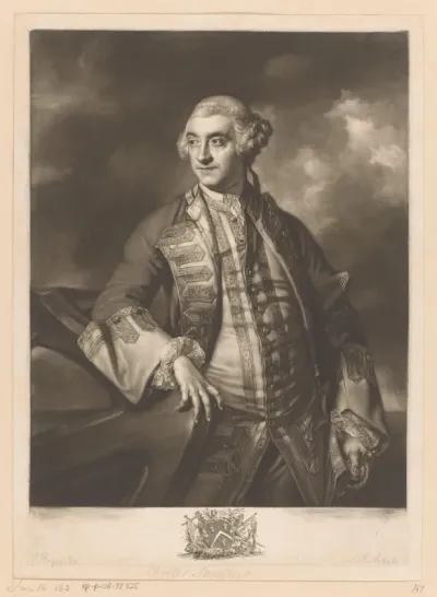Portret van Charles Saunders