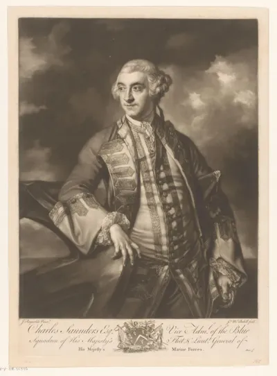 Portret van Charles Saunders