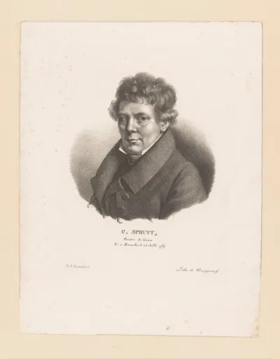 Portret van Charles Spruyt