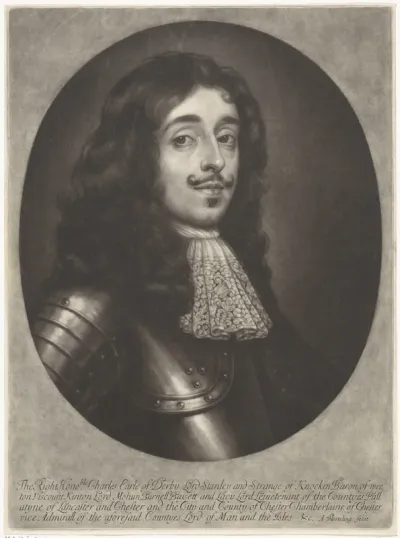 Portret van Charles Stanley, graaf van Derby