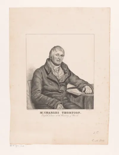 Portret van Charles Thompson