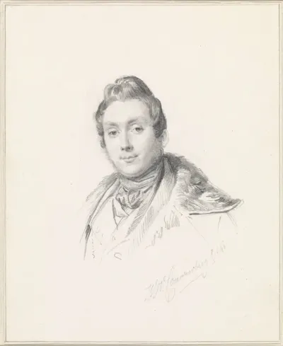 Portret van Charles van Beveren