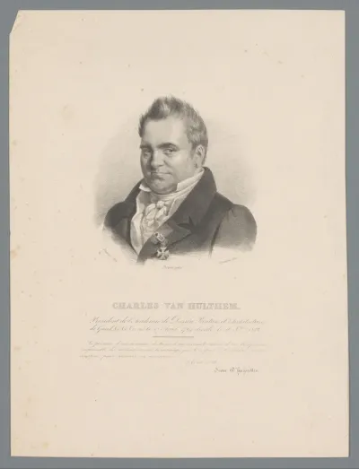 Portret van Charles Van Hulthem