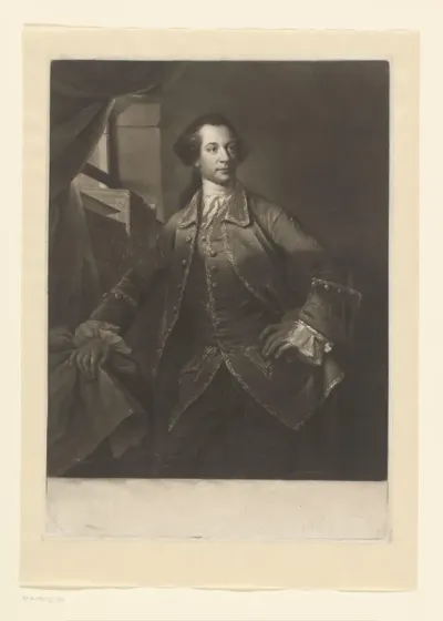 Portret van Charles Watson-Wentworth