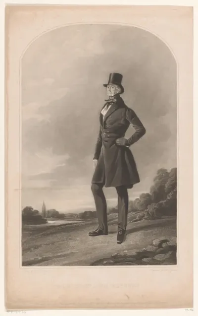 Portret van Charles Western