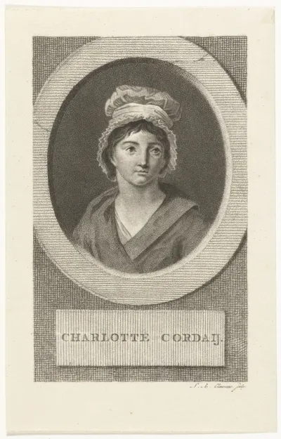 Portret van Charlotte Corday