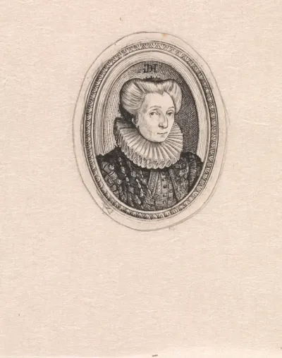 Portret van Charlotte de Bourbon