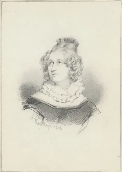 Portret van Charlotte Hay