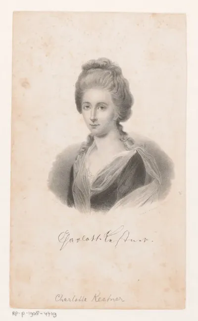 Portret van Charlotte Kestner