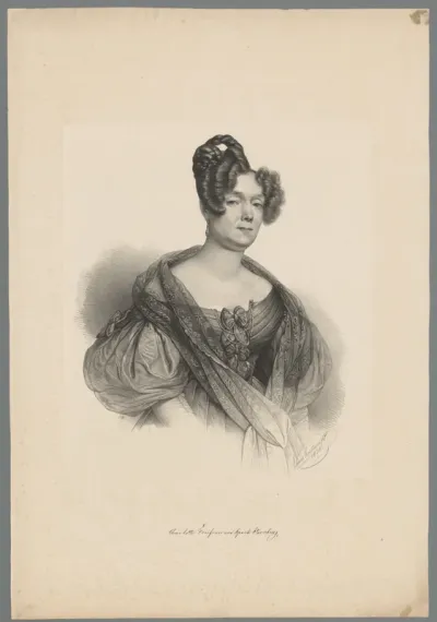 Portret van Charlotte Speck von Sternburg
