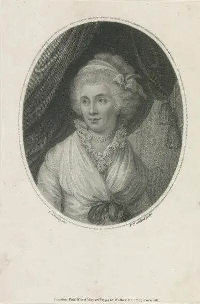 Portret van Charlotte van Mecklenburg