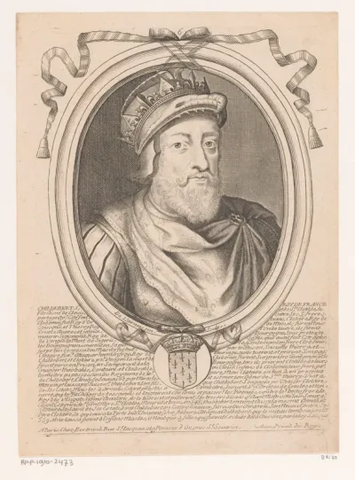 Portret van Childebert I