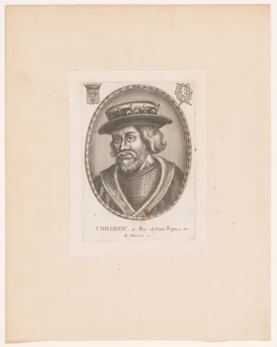 Portret van Childerik II van Frankrijk