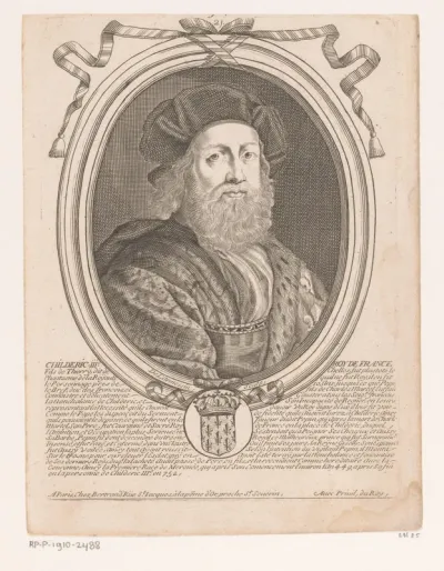 Portret van Childerik III