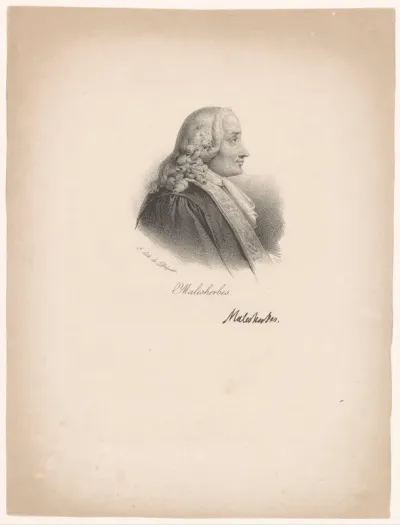 Portret van Chrétien-Guillaume de Lamoignon de Malesherbes
