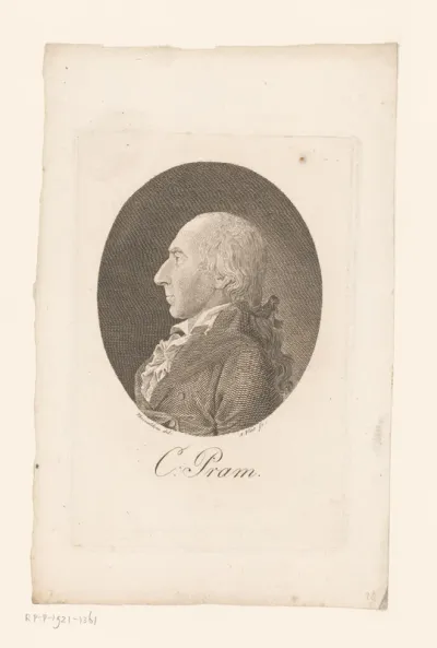 Portret van Christen Pram