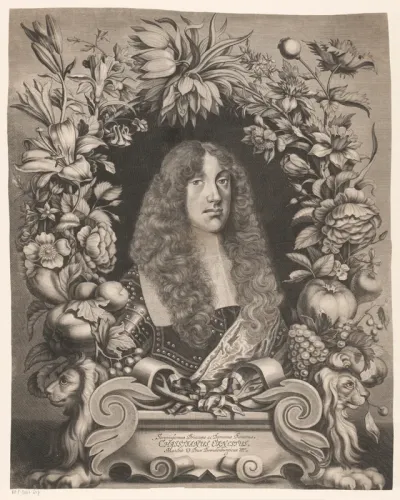 Portret van Christiaan Ernst van Brandenburg-Bayreuth