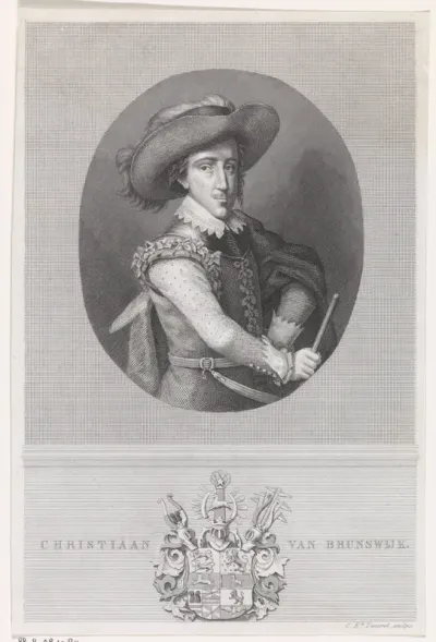 Portret van Christiaan, hertog van Brunswijk-Wolfenbüttel