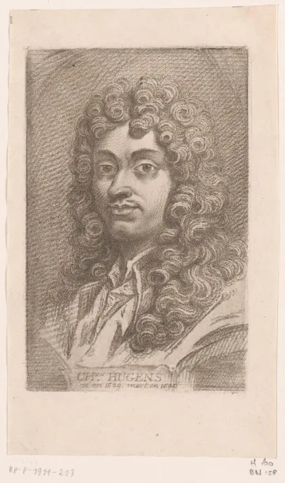 Portret van Christiaan Huygens