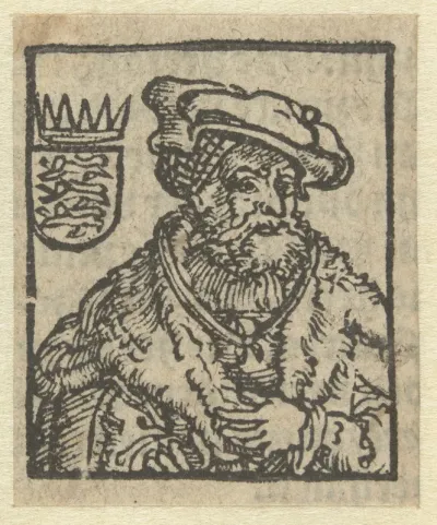 Portret van Christiaan II van Denemarken