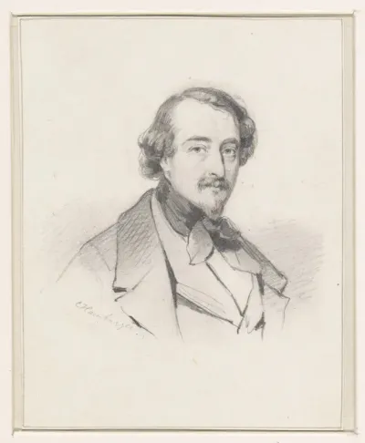 Portret van Christiaan Immerzeel