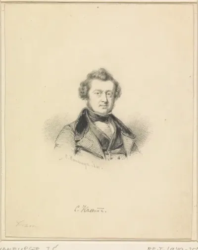 Portret van Christiaan Kramm