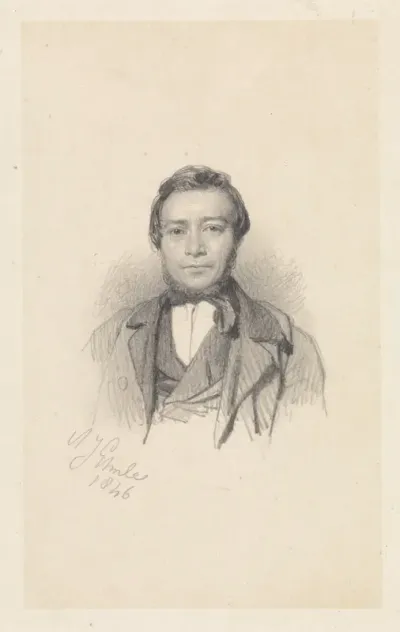 Portret van Christiaan Lodewijk Willem Dreibholz