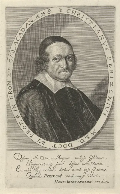 Portret van Christiaan Perizonius