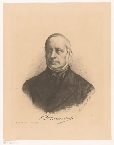 Portret van Christiaan Pieter van Eeghen
