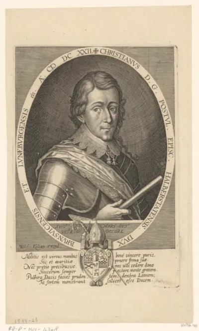Portret van Christiaan van Braunschweig-Lüneburg