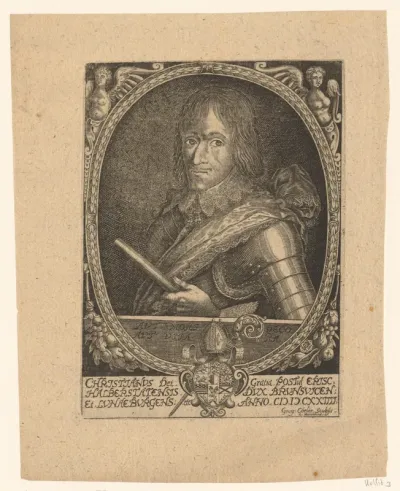 Portret van Christiaan van Brunswijk-Lüneburg