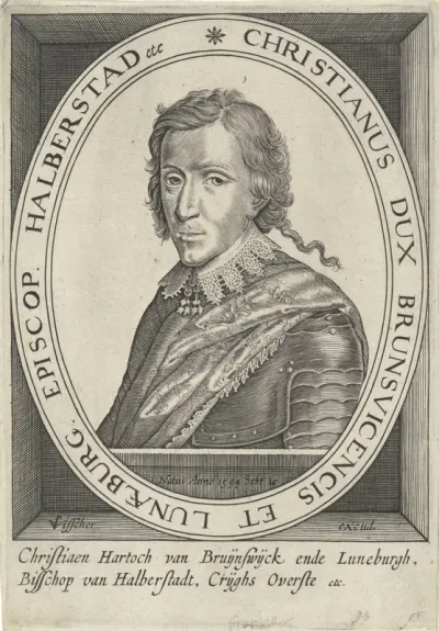 Portret van Christiaan van Brunswijk-Wolfenbüttel