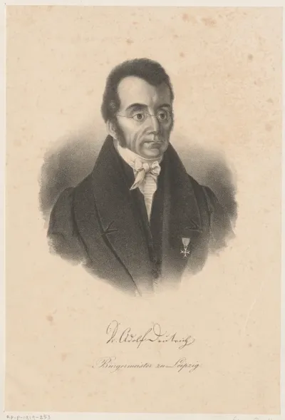 Portret van Christian Adolph Deutrich