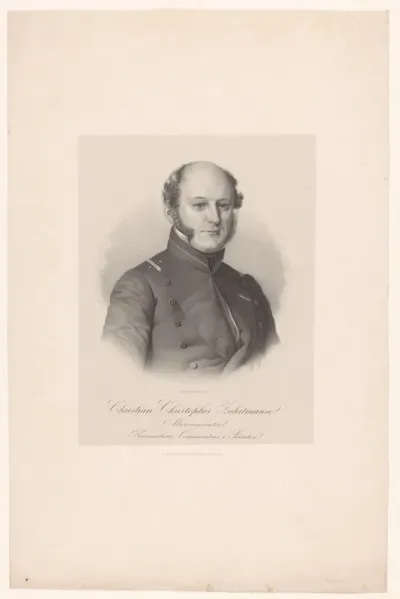 Portret van Christian Christopher Zahrtmann