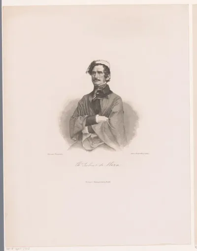Portret van Christian de Meza
