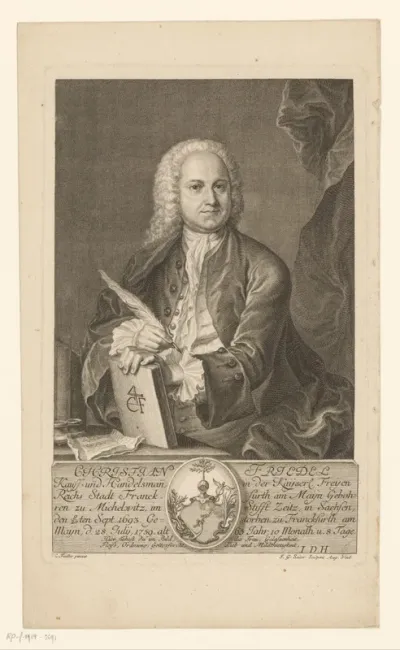 Portret van Christian Friedel