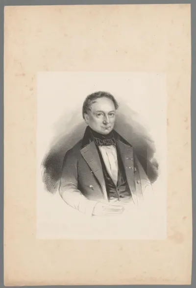Portret van Christian Friedrich Mühlenbruch